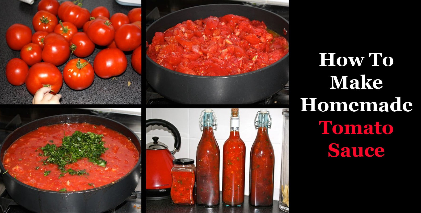 How To Make Homemade Tomato Sauce (Italian Secret Recipe!)