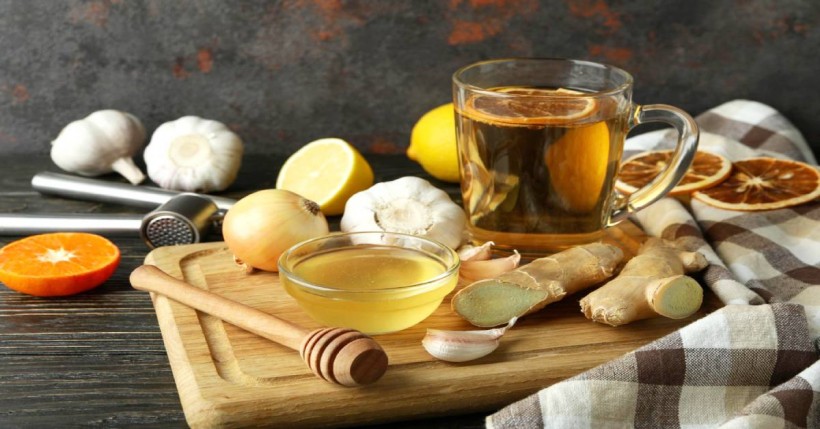 garlic honey and lemon