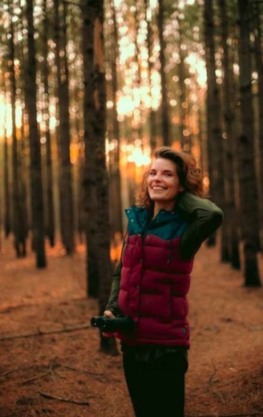 smiling woman